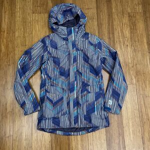 Burton Coat Jacket Womens XS Multicolor Dry Ride Ski Snowboarding Hooded